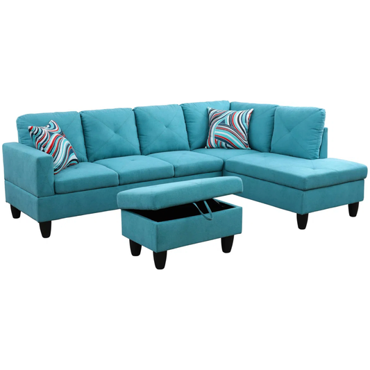 3 - Piece Upholstered Sectional